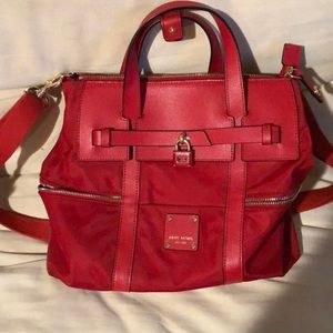 Red Henri Bendel purse